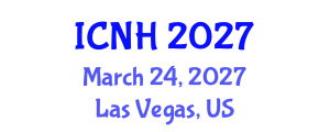 International Conference on Nursing and Healthcare (ICNH) March 24, 2027 - Las Vegas, United States International Conference on Nursing and Healthcare (ICNH) March 24, 2027 - Las Vegas, United States