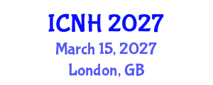 International Conference on Nursing and Healthcare (ICNH) March 15, 2027 - London, United Kingdom International Conference on Nursing and Healthcare (ICNH) March 15, 2027 - London, United Kingdom