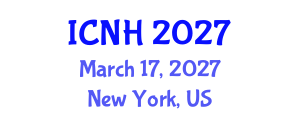 International Conference on Nursing and Healthcare (ICNH) March 17, 2027 - New York, United States International Conference on Nursing and Healthcare (ICNH) March 17, 2027 - New York, United States