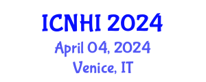 International Conference on Nursing and Healthcare Informatics (ICNHI) April 04, 2024 - Venice, Italy