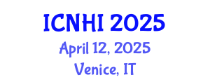 International Conference on Nursing and Healthcare Informatics (ICNHI) April 12, 2025 - Venice, Italy