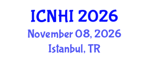 International Conference on Nursing and Healthcare Informatics (ICNHI) November 08, 2026 - Istanbul, Turkey