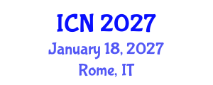 International Conference on Nursing (ICN) January 18, 2027 - Rome, Italy International Conference on Nursing (ICN) January 18, 2027 - Rome, Italy