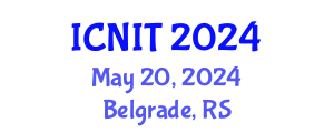 International Conference on Nursing Informatics and Technology (ICNIT) May 20, 2024 - Belgrade, Serbia