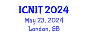 International Conference on Nursing Informatics and Technology (ICNIT) May 23, 2024 - London, United Kingdom