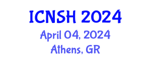 International Conference on Nursing Science and Healthcare (ICNSH) April 04, 2024 - Athens, Greece