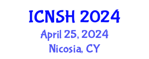 International Conference on Nursing Science and Healthcare (ICNSH) April 25, 2024 - Nicosia, Cyprus