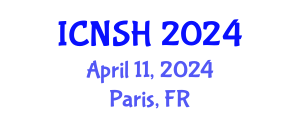 International Conference on Nursing Science and Healthcare (ICNSH) April 11, 2024 - Paris, France