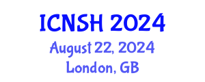 International Conference on Nursing Science and Healthcare (ICNSH) August 22, 2024 - London, United Kingdom