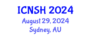 International Conference on Nursing Science and Healthcare (ICNSH) August 29, 2024 - Sydney, Australia