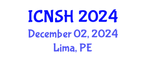 International Conference on Nursing Science and Healthcare (ICNSH) December 02, 2024 - Lima, Peru