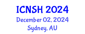 International Conference on Nursing Science and Healthcare (ICNSH) December 02, 2024 - Sydney, Australia