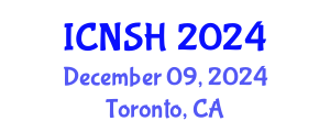 International Conference on Nursing Science and Healthcare (ICNSH) December 09, 2024 - Toronto, Canada