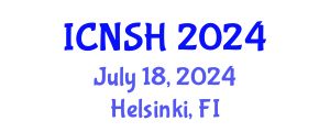International Conference on Nursing Science and Healthcare (ICNSH) July 18, 2024 - Helsinki, Finland