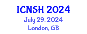 International Conference on Nursing Science and Healthcare (ICNSH) July 29, 2024 - London, United Kingdom