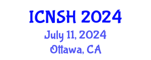International Conference on Nursing Science and Healthcare (ICNSH) July 11, 2024 - Ottawa, Canada