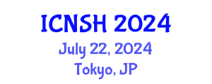 International Conference on Nursing Science and Healthcare (ICNSH) July 22, 2024 - Tokyo, Japan