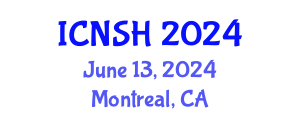 International Conference on Nursing Science and Healthcare (ICNSH) June 13, 2024 - Montreal, Canada