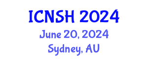 International Conference on Nursing Science and Healthcare (ICNSH) June 20, 2024 - Sydney, Australia