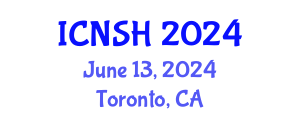 International Conference on Nursing Science and Healthcare (ICNSH) June 13, 2024 - Toronto, Canada
