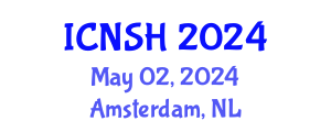 International Conference on Nursing Science and Healthcare (ICNSH) May 02, 2024 - Amsterdam, Netherlands