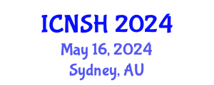 International Conference on Nursing Science and Healthcare (ICNSH) May 16, 2024 - Sydney, Australia