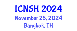 International Conference on Nursing Science and Healthcare (ICNSH) November 25, 2024 - Bangkok, Thailand