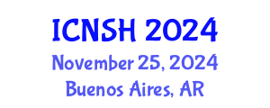 International Conference on Nursing Science and Healthcare (ICNSH) November 25, 2024 - Buenos Aires, Argentina