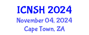 International Conference on Nursing Science and Healthcare (ICNSH) November 04, 2024 - Cape Town, South Africa