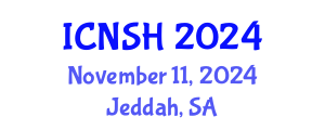 International Conference on Nursing Science and Healthcare (ICNSH) November 11, 2024 - Jeddah, Saudi Arabia