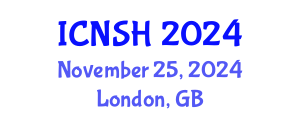 International Conference on Nursing Science and Healthcare (ICNSH) November 25, 2024 - London, United Kingdom