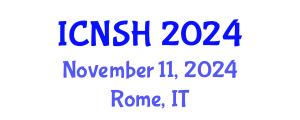 International Conference on Nursing Science and Healthcare (ICNSH) November 11, 2024 - Rome, Italy