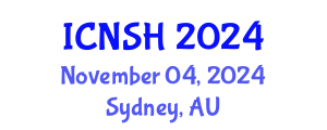 International Conference on Nursing Science and Healthcare (ICNSH) November 04, 2024 - Sydney, Australia