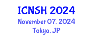 International Conference on Nursing Science and Healthcare (ICNSH) November 07, 2024 - Tokyo, Japan