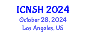 International Conference on Nursing Science and Healthcare (ICNSH) October 28, 2024 - Los Angeles, United States