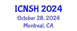 International Conference on Nursing Science and Healthcare (ICNSH) October 28, 2024 - Montreal, Canada