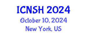 International Conference on Nursing Science and Healthcare (ICNSH) October 10, 2024 - New York, United States