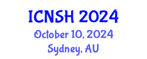 International Conference on Nursing Science and Healthcare (ICNSH) October 10, 2024 - Sydney, Australia