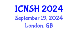 International Conference on Nursing Science and Healthcare (ICNSH) September 19, 2024 - London, United Kingdom
