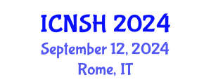 International Conference on Nursing Science and Healthcare (ICNSH) September 12, 2024 - Rome, Italy