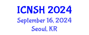 International Conference on Nursing Science and Healthcare (ICNSH) September 16, 2024 - Seoul, Republic of Korea