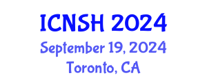 International Conference on Nursing Science and Healthcare (ICNSH) September 19, 2024 - Toronto, Canada