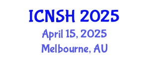 International Conference on Nursing Science and Healthcare (ICNSH) April 15, 2025 - Melbourne, Australia