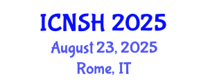International Conference on Nursing Science and Healthcare (ICNSH) August 23, 2025 - Rome, Italy