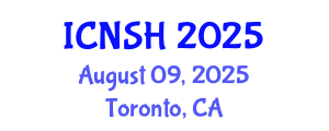 International Conference on Nursing Science and Healthcare (ICNSH) August 09, 2025 - Toronto, Canada