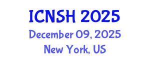 International Conference on Nursing Science and Healthcare (ICNSH) December 09, 2025 - New York, United States