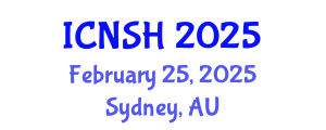 International Conference on Nursing Science and Healthcare (ICNSH) February 25, 2025 - Sydney, Australia