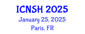 International Conference on Nursing Science and Healthcare (ICNSH) January 25, 2025 - Paris, France