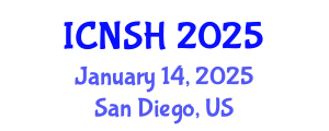 International Conference on Nursing Science and Healthcare (ICNSH) January 14, 2025 - San Diego, United States