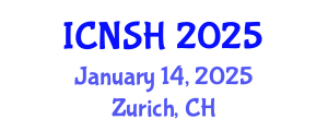 International Conference on Nursing Science and Healthcare (ICNSH) January 14, 2025 - Zurich, Switzerland